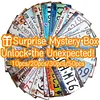 Car Plate License - Random Metal  Sign Mystery Box Surprise Box 10pcs - /20pcs - /30pcs - /50pcs - 