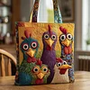 Funky Chicken Quilted Tote Bag GFTOMA1912🔥All items are shipped in a default size of 15x14 inches.
