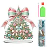 (US Local)Christmas Tree Print DIY Diamond Painting Tabletop Ornaments Decorations