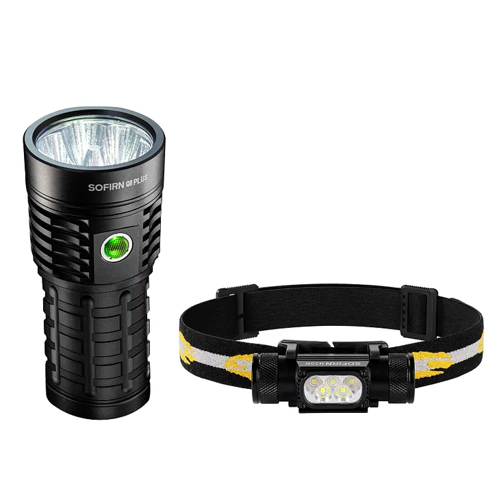 【新品未使用】SOFIRN Q8PLUS 懐中電灯 16000ルーメン High Lumen Rechargeable Flashlight 16000 Lumen | SOFIRN Q8 Plus