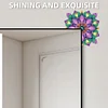 (US Local)Mandala Diamond Painting Art Door Right Angle Sign for Indoor Outdoor Wall