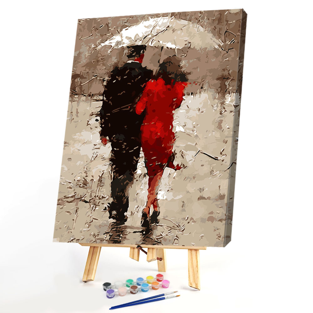 

40*50CM - Paint By Numbers - The Lovers, 501 Original