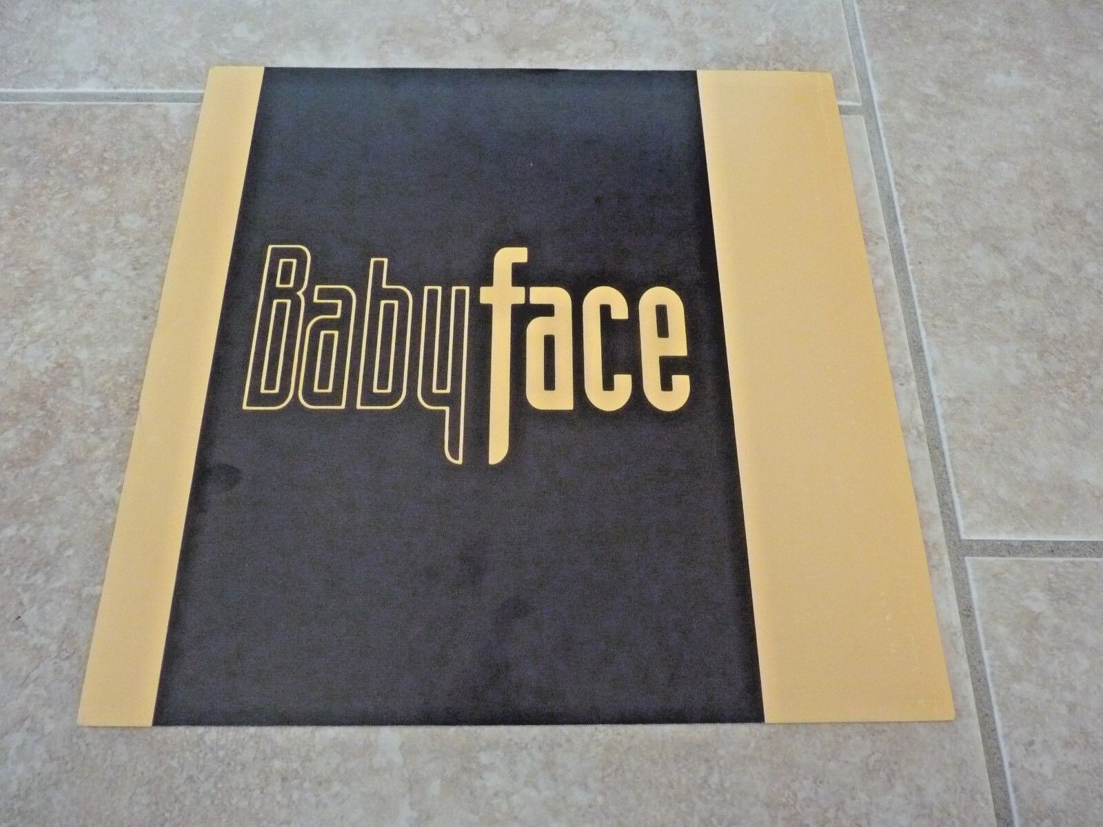 Babyface 1993 Promo LP Record Photo Poster painting Flat 12x12 Poster