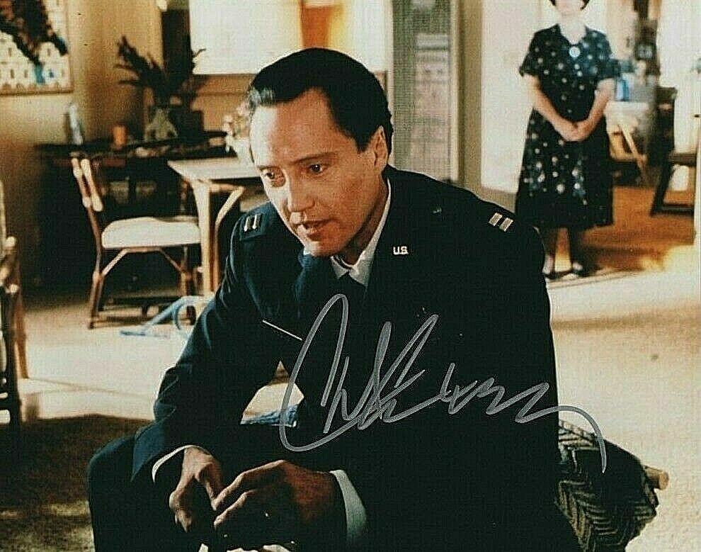 Christopher Walken Autographed Signed 8x10 Photo Poster painting ( King of New York ) REPRINT