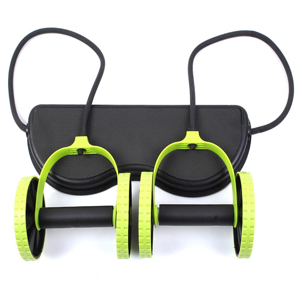 

Ab Roller Wheel Trainer Wheel Abdominal Resistance Pull Rope Tool, Green, 501 Original