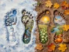 Luxury AB Velvet Diamond Painting Kit - Welcoming Spring