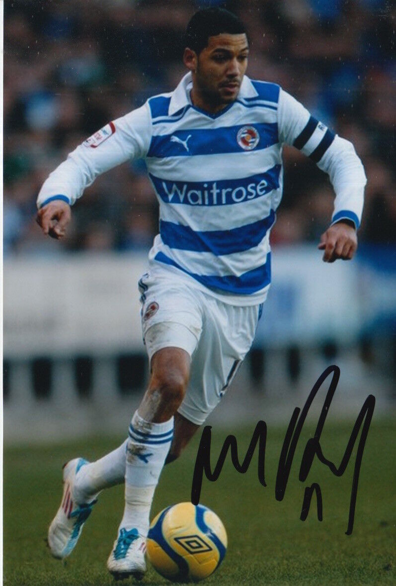 READING HAND SIGNED JOBI MCANUFF 6X4 Photo Poster painting 1.