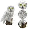 LED Resin Simulation Animal Lawn Ground Plug Lamp Weatherproof Solar Figures Energy-Saving Lighting Easy To Use for Outdoor Patio Yard Balcony Courtyard