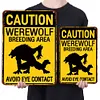 Caution - Vintage Metal Signs - 20*30cm/30*40cm - Warning