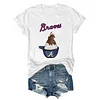 Atlanta Braves Ice Cream Tee