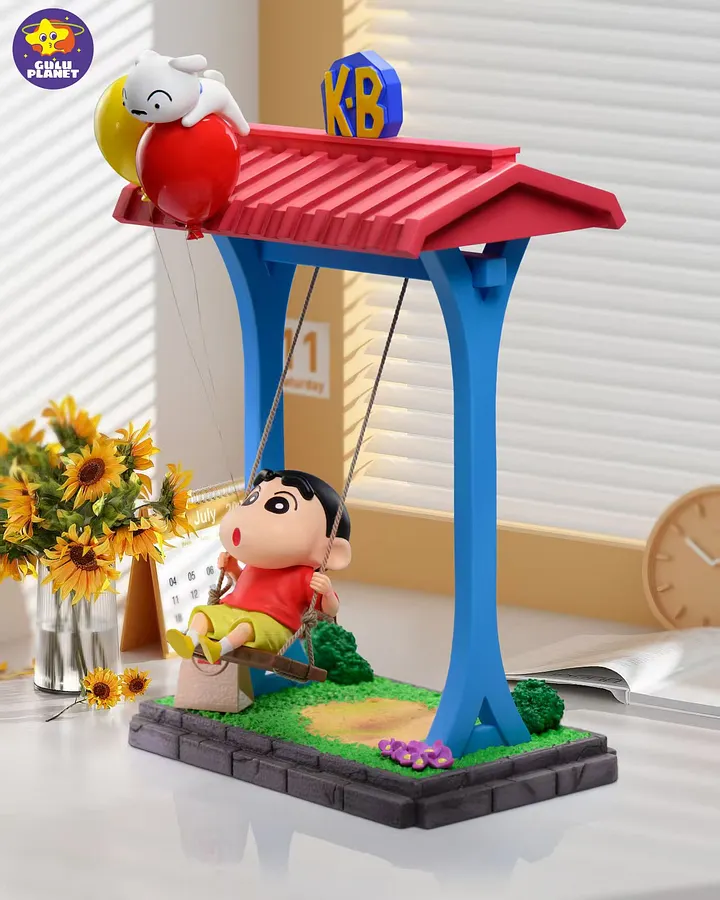 GuluPlanet Studio - Swing Shinchan Crayon Shin-chan Statue(GK)