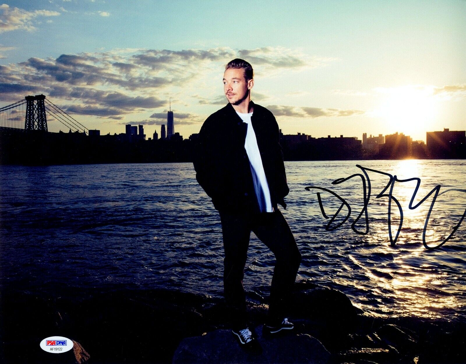 Diplo Signed 11x14 Photo Poster painting PSA COA Auto Autograph Deejay Thomas Pentz DJ Billboard