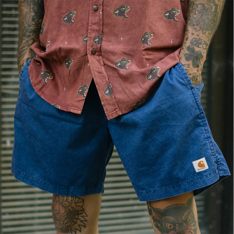 Vintage Unisex Surf Shorts、、URBENIE
