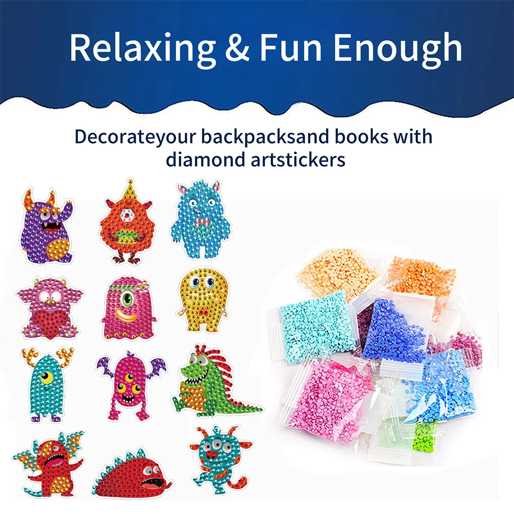 DIY Diamond Painting Kits Creative Diamond Stickers Gift for Kids