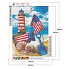 Diamond Painting Kit lighthouse Full Round Rhinestone Wall