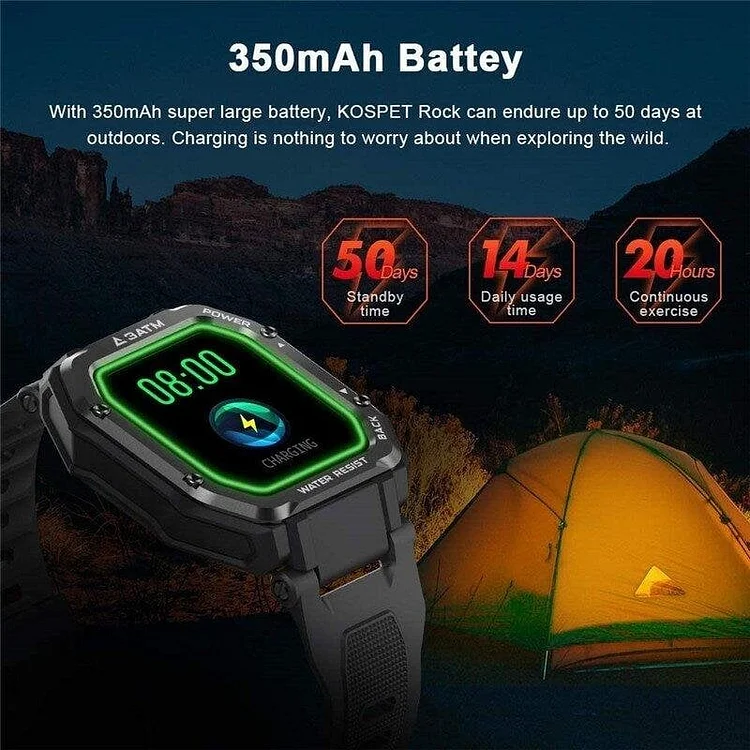 🔥Hot Sales Promotion🔥Outdoor Sports Three Defense Smart Watch