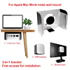 Under Desk Mount for Apple Mac Mini M4 Metal Monitor Holder Wall Mount Stand