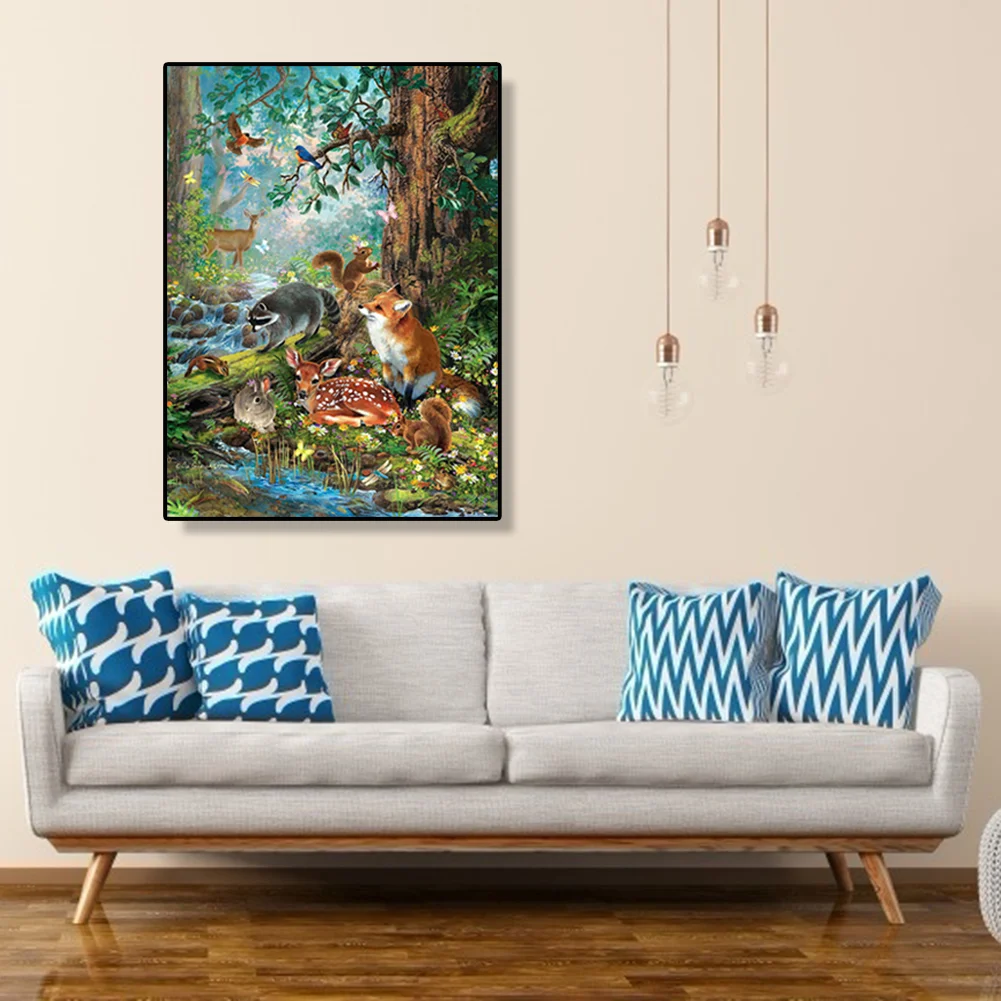 Animal World - Paint By Number(40*50cm)