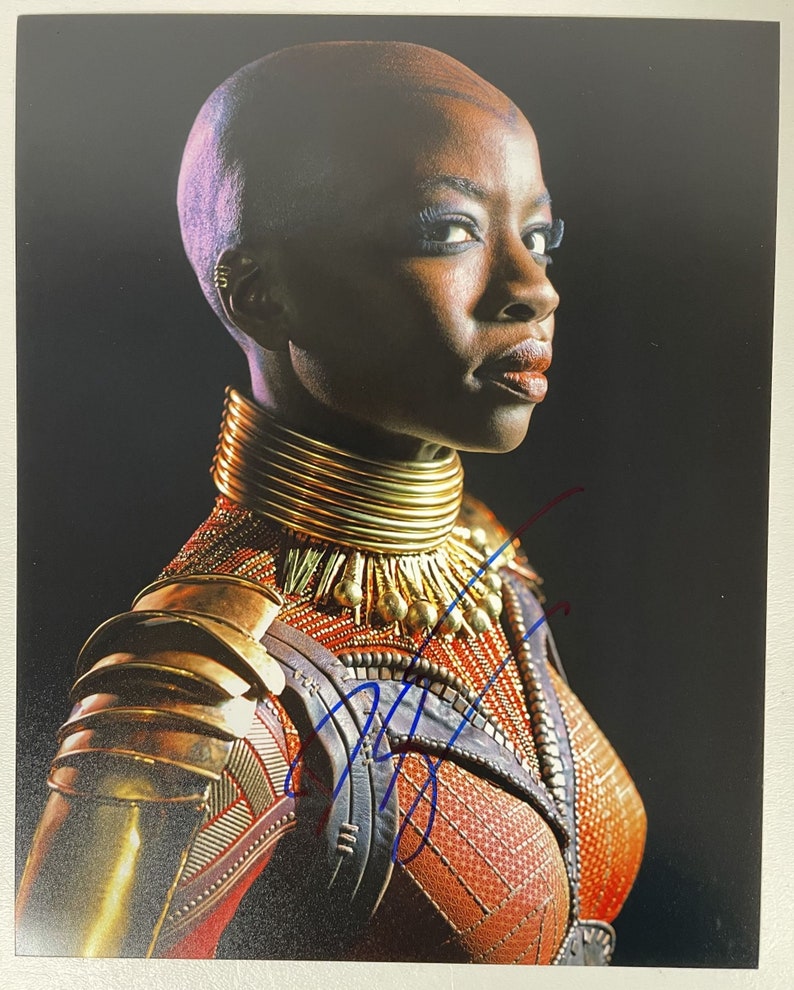 Danai Gurira Signed Autographed Black Panther