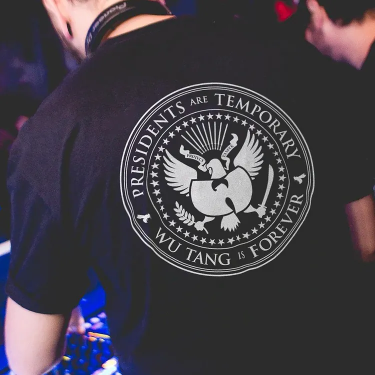 Presidents Are Temporary Wu Is Forever Printed T-shirt