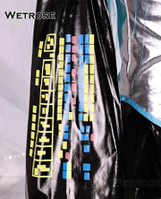 [Wetrose] In Stock Miku Cosplay Costume V2 01 Classic Female Male Fanart Vocaloid Anime Dress Kawaii Leather Latex Cos Wig Shoes Full Set