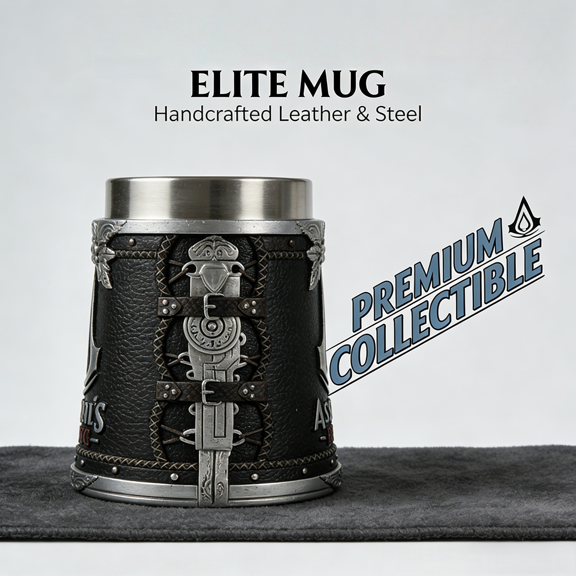 Gothic skull drink cup display