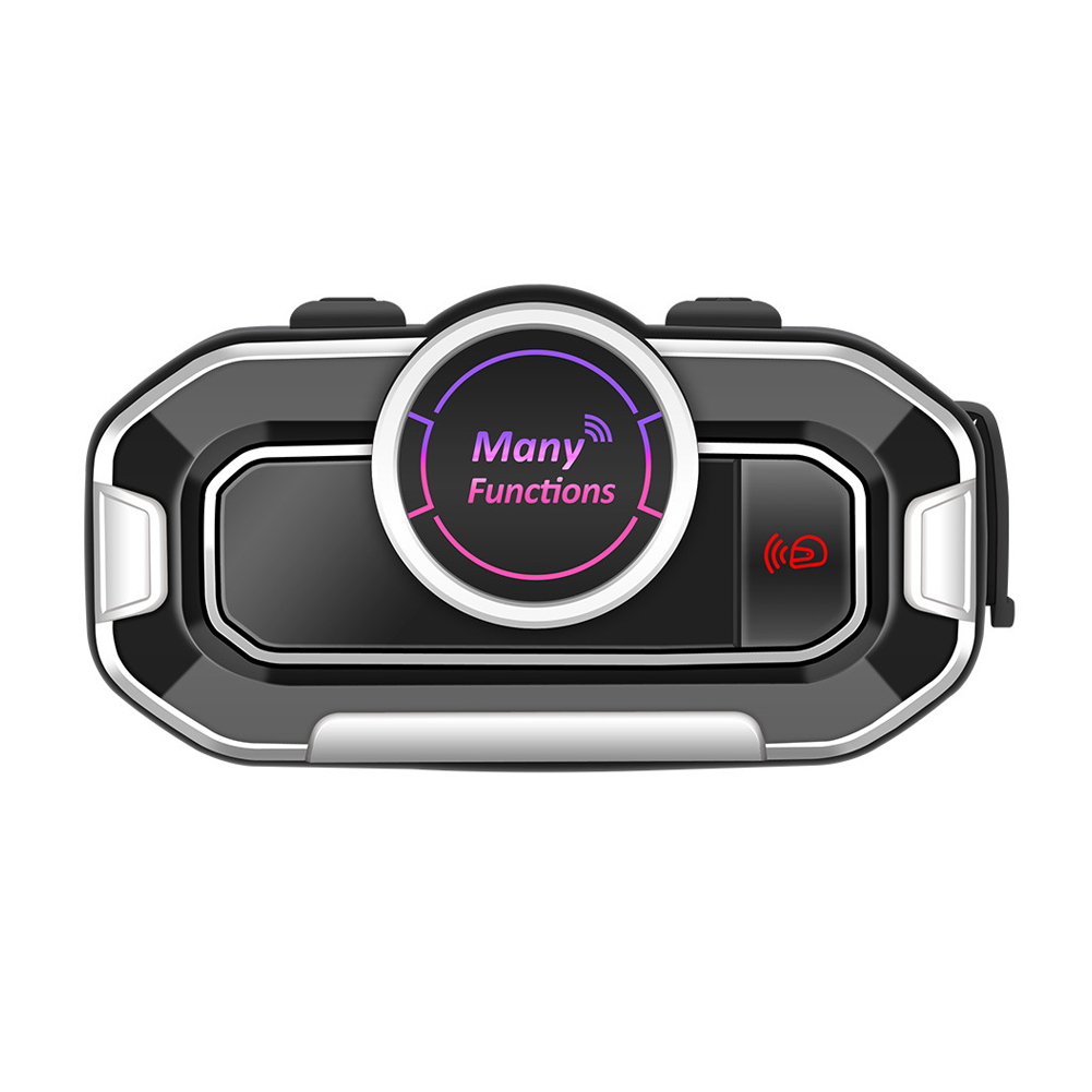 

V9 Motorcycle Helmet Headset Motorbike Bluetooth 5.0 Intercom FM Radio Set, 501 Original