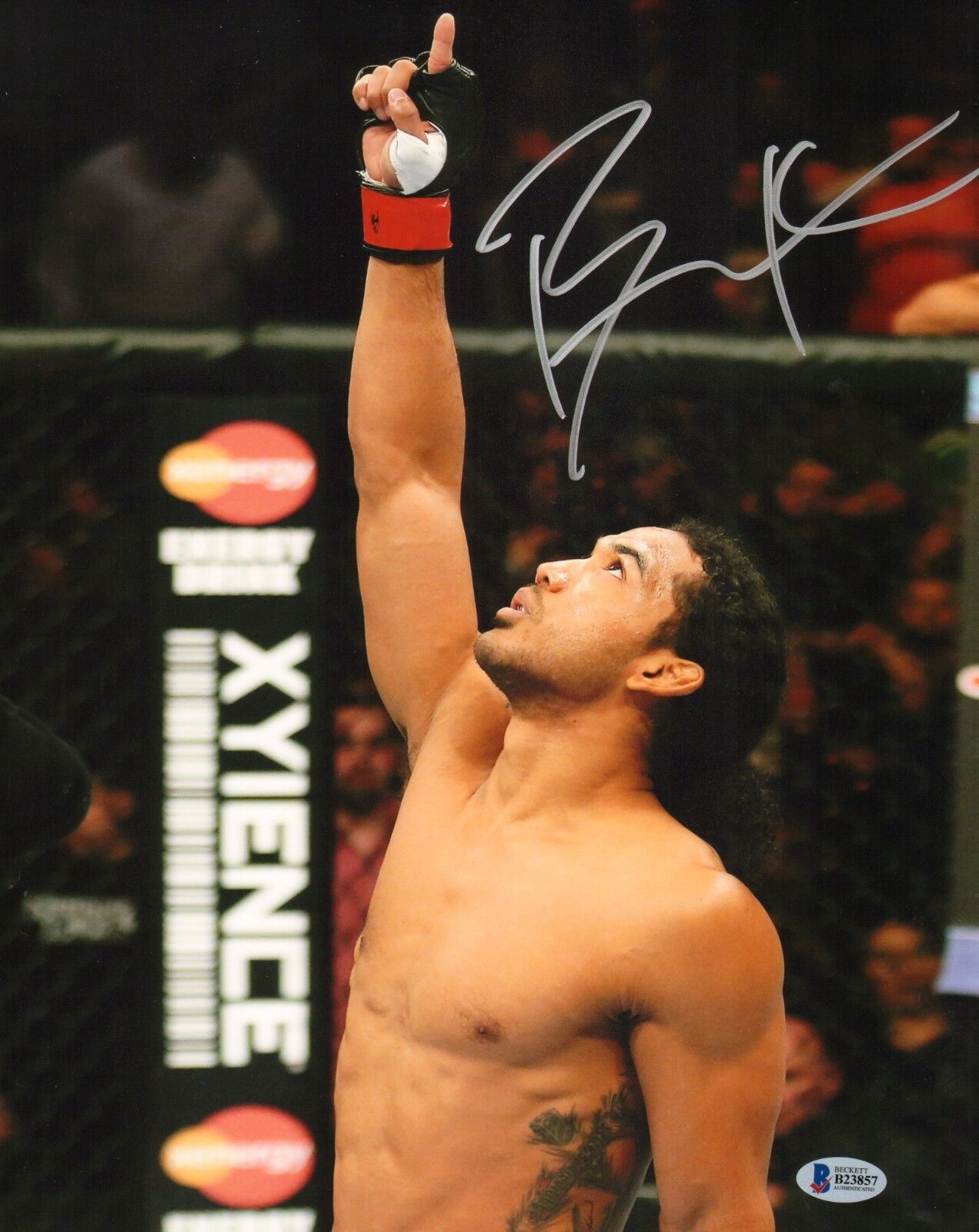 Benson Henderson Signed 11x14 Photo Poster painting BAS Beckett COA UFC Picture Autograph 144 4