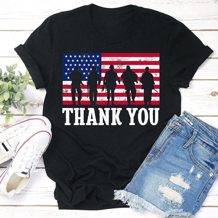 American flag independence day T-shirt Tee - 01870