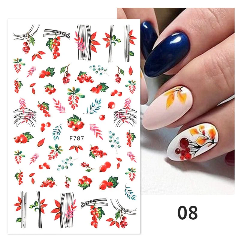 1PC Sexy Lady Body Pattern 3D Nail Stickers Character Image Russian Letter Slider For Nails Decals Nail Art Decoration Manicures