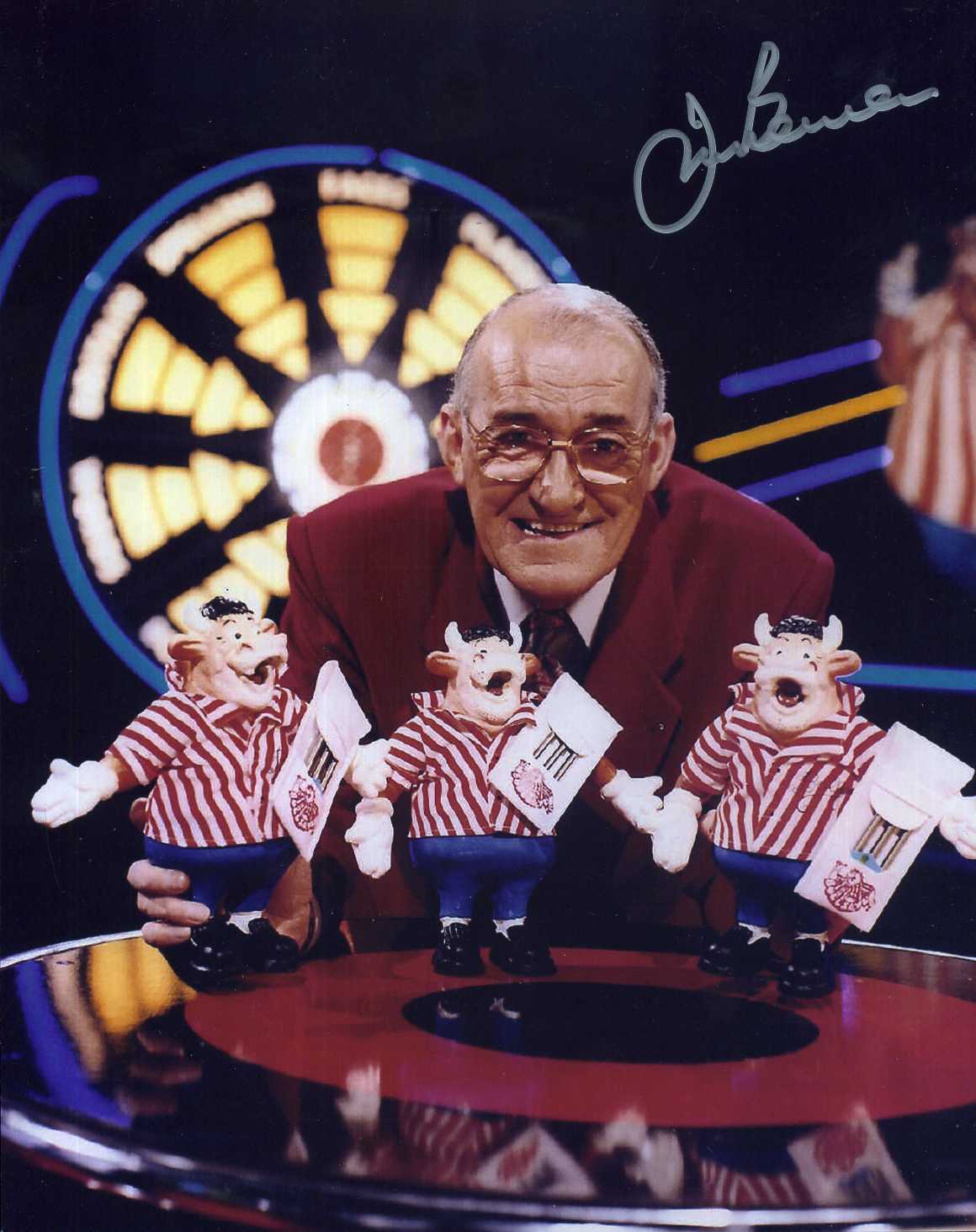 JIM BOWEN Signed Photo Poster paintinggraph - TV Presenter / Show Host / Comedian - preprint