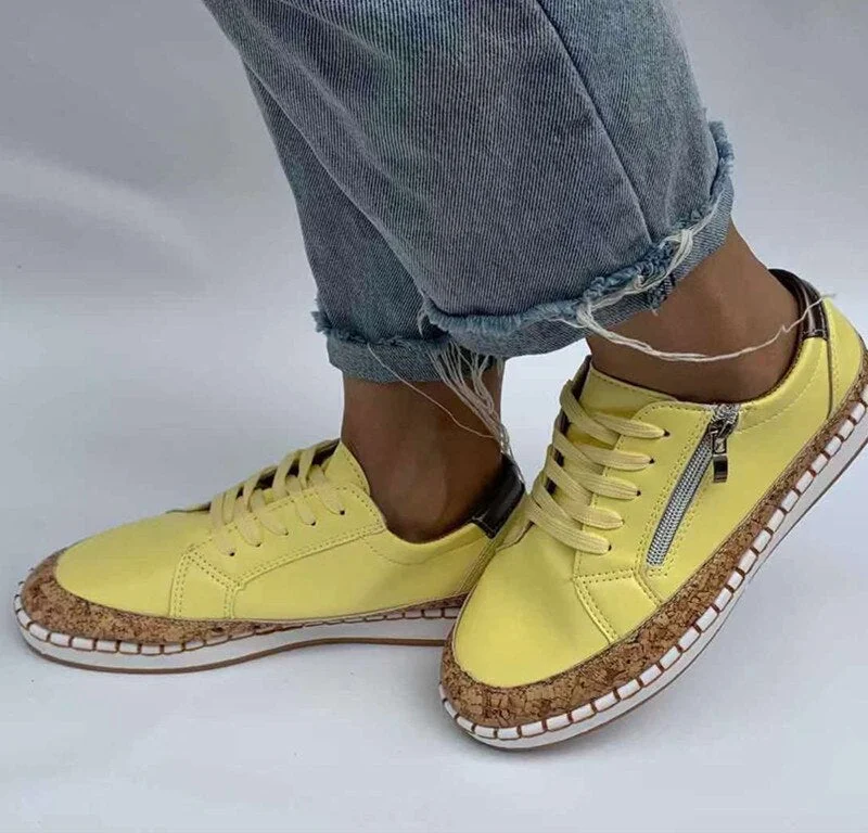 Women Flower Print Sneakers Comfy Wearable Lace Up Casual Sneakers Running Walking Female Shoes Stitching Skate Shoes Plus Size