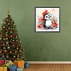 Diamond Painting-DIY Full Round Drill Christmas Penguin