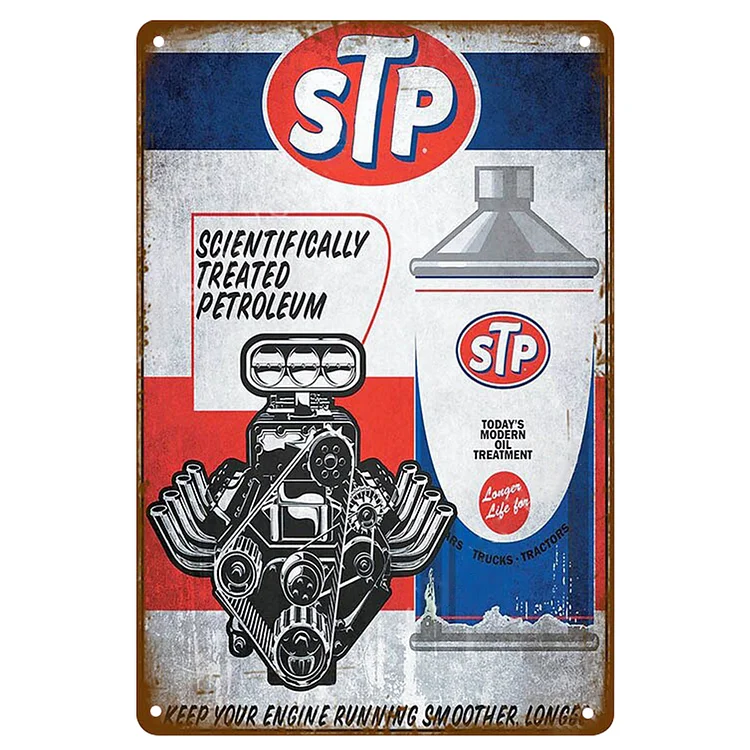 Stp - Vintage Tin Signs/Wooden Signs - 8*12Inch/12*16Inch