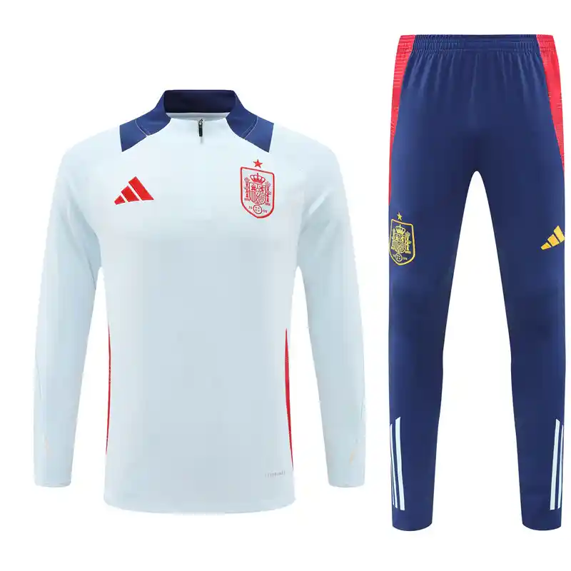 2024 Spain Light Blue Track Jacket