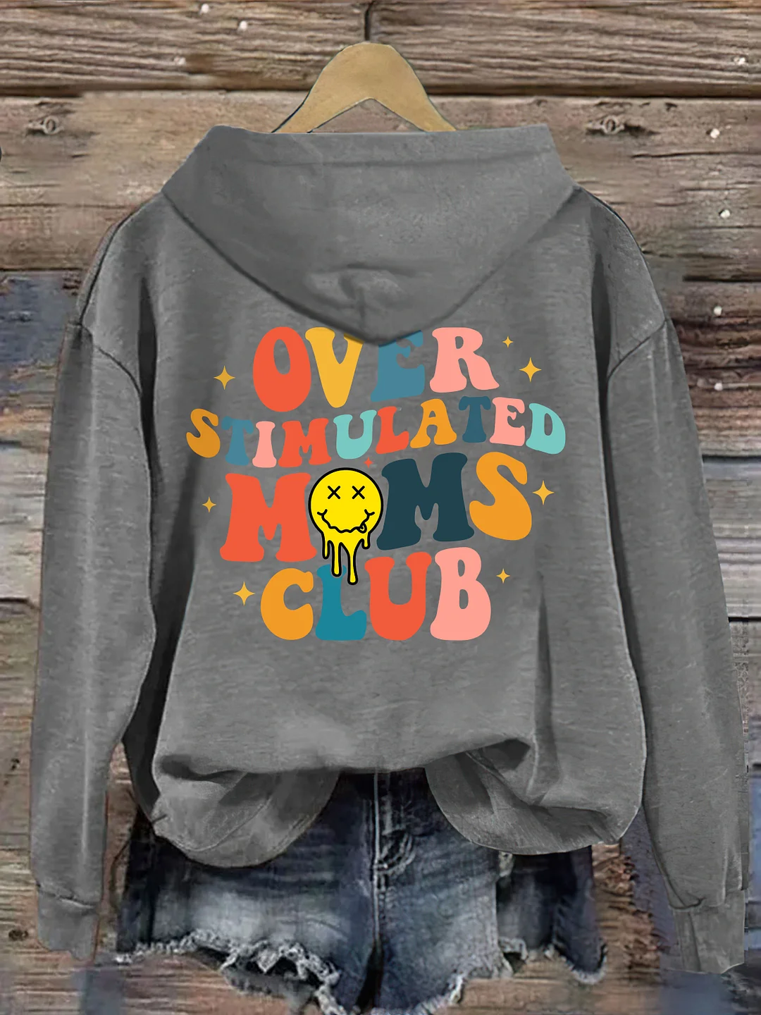 Overstimulated Moms Club Hoodie
