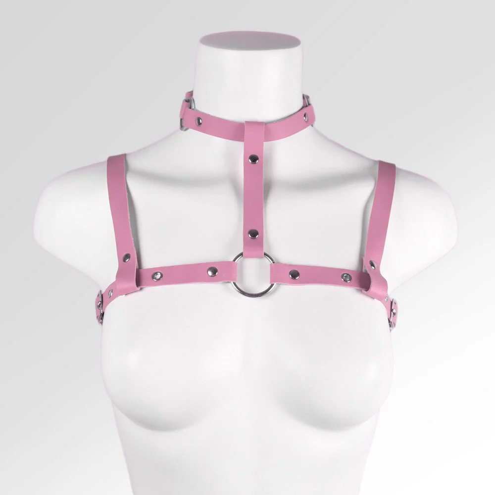 Billionm Fullyoung Sexy Costumes Women Harness Leather Harajuku Bra Garter Stocking Gothic Lingerie Erotic Adult Sex Toy Accessories