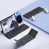 Bluetooth Wireless Folding Keyboard, With Touchpad And Stand, Can Switch Three Devices Compatible With Windows, Android, iOS and Mac