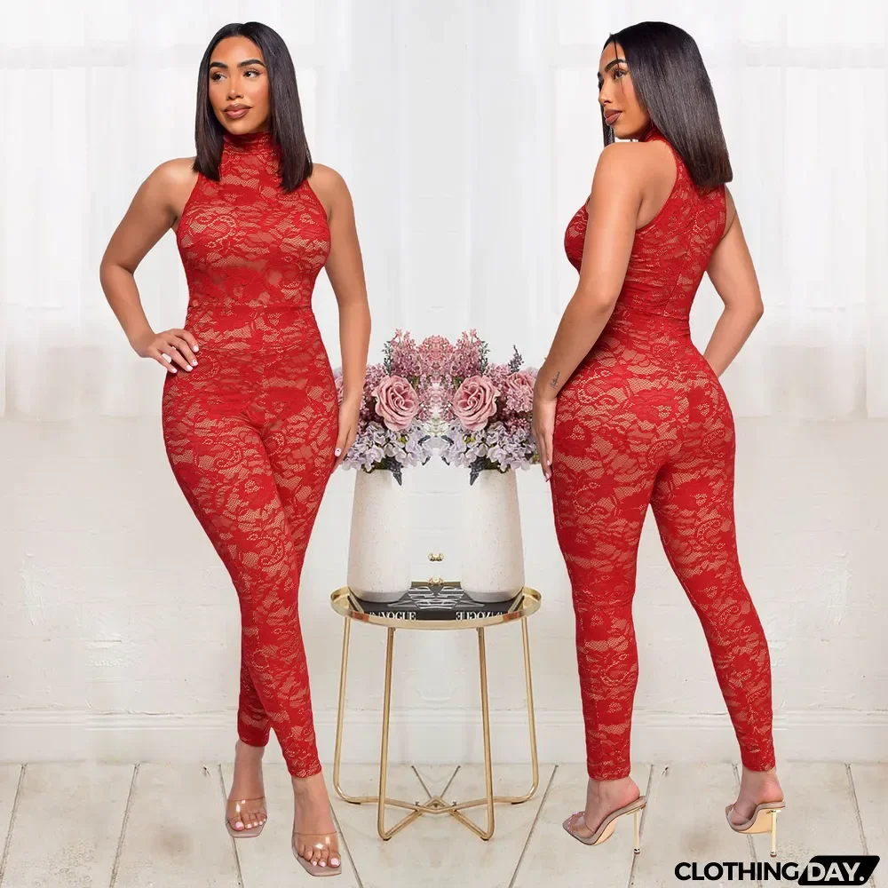 Fashion sexy slim jumpsuit