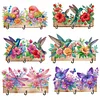 Holz Schmetterling Blume Wandhaken doppelseitig - 5d DIY Handwerk Modeaccessoires