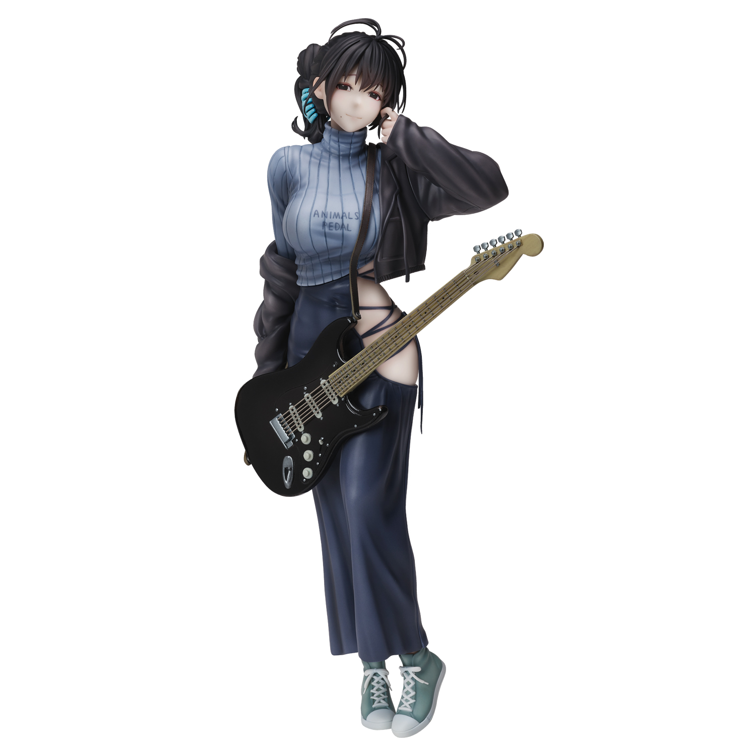 PRE-ORDER Union Creative Studio  Hitomio 16 Illustration Guitar Meimei Backless Dress Action Figure(Adult 18+)