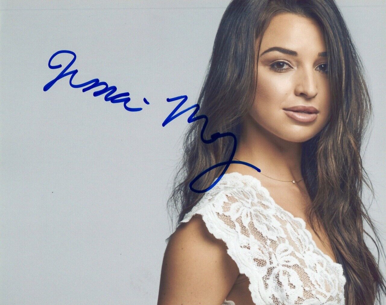 Jessica Meraz Signed Autographed 8x10 Photo Poster painting Major Crimes Actress COA