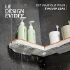 Cadre sans poin&ccedil;on pour coin de salle de bain✨