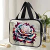 DIY Diamond Painting Portable Travel Makeup Bag Transparent PET Large Capacity Cosmetic Bag Kits