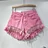 Chic Distressed Denim Shorts for Women - Spring-Summer 2025 Zara Style with Rhinestone Chains