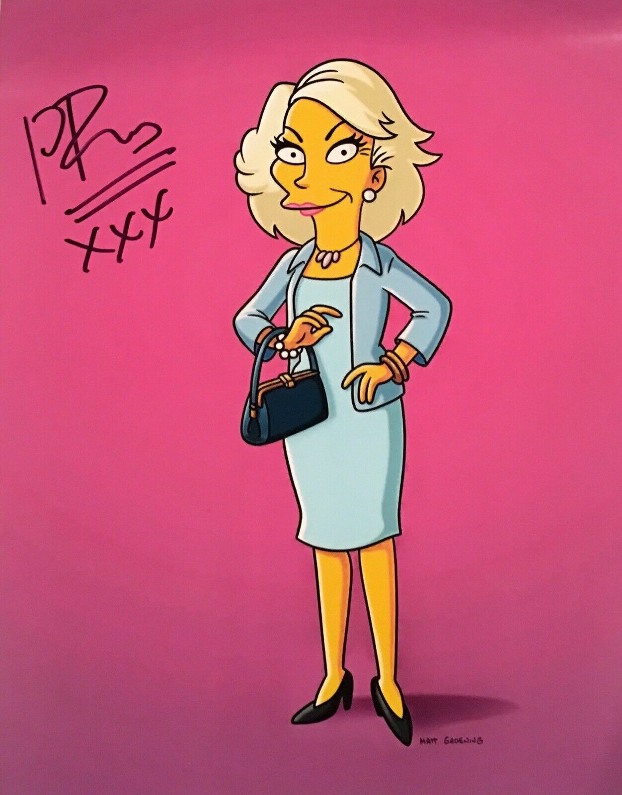 Joan Rivers Autographed Signed 8x10 Photo Poster painting ( The Simpsons ) REPRINT