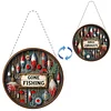 Outdoor Fishing Double Sided - 5D DIY Pendant