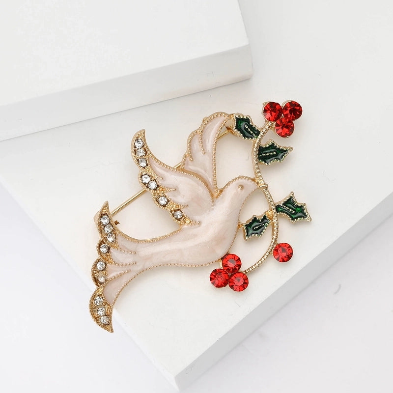 Casual Elegant Pin Alloy Enamel Women’s Brooches
