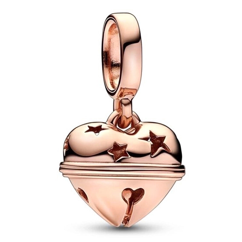 10 Pieces Cartoon Style Geometric Animal Metal Plating Inlay Rhinestones Jewelry Accessories