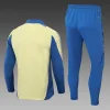 2024/2025 Ajax Half-Pull Training Suit Yellow Football Shirt 1:1 Thai Quality Set love fball